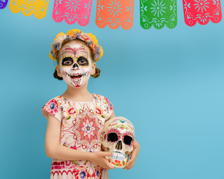 Dia de muertos barn kopi