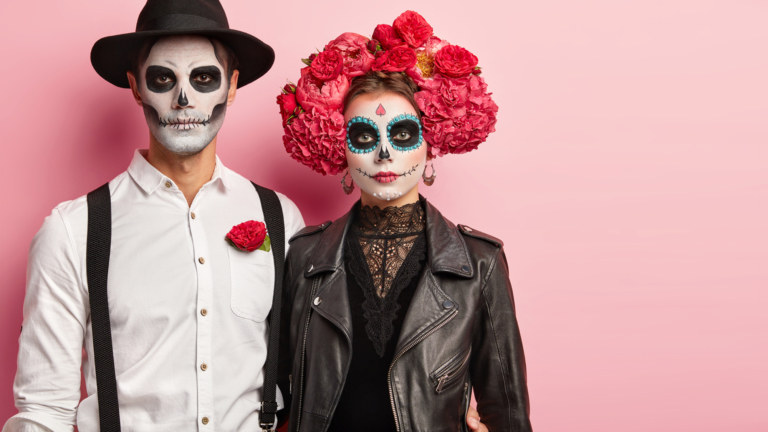 Dia de muertos voksen
