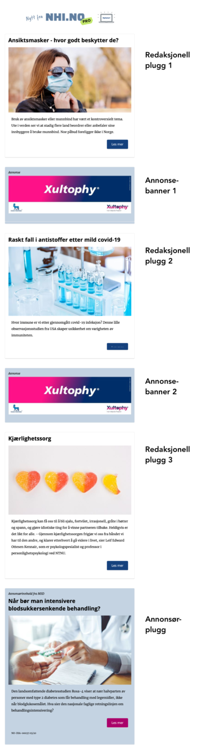 Nyhetsbrev NHI no pro screenshot